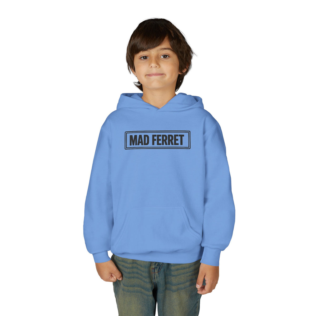 Mad Ferret Youth Heavy Blend Hooded Sweatshirt