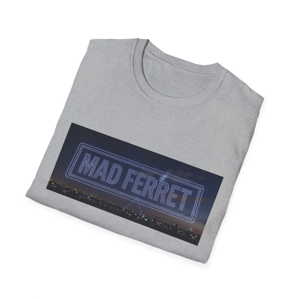 Mad Ferret Drone Logo Unisex Softstyle T-Shirt