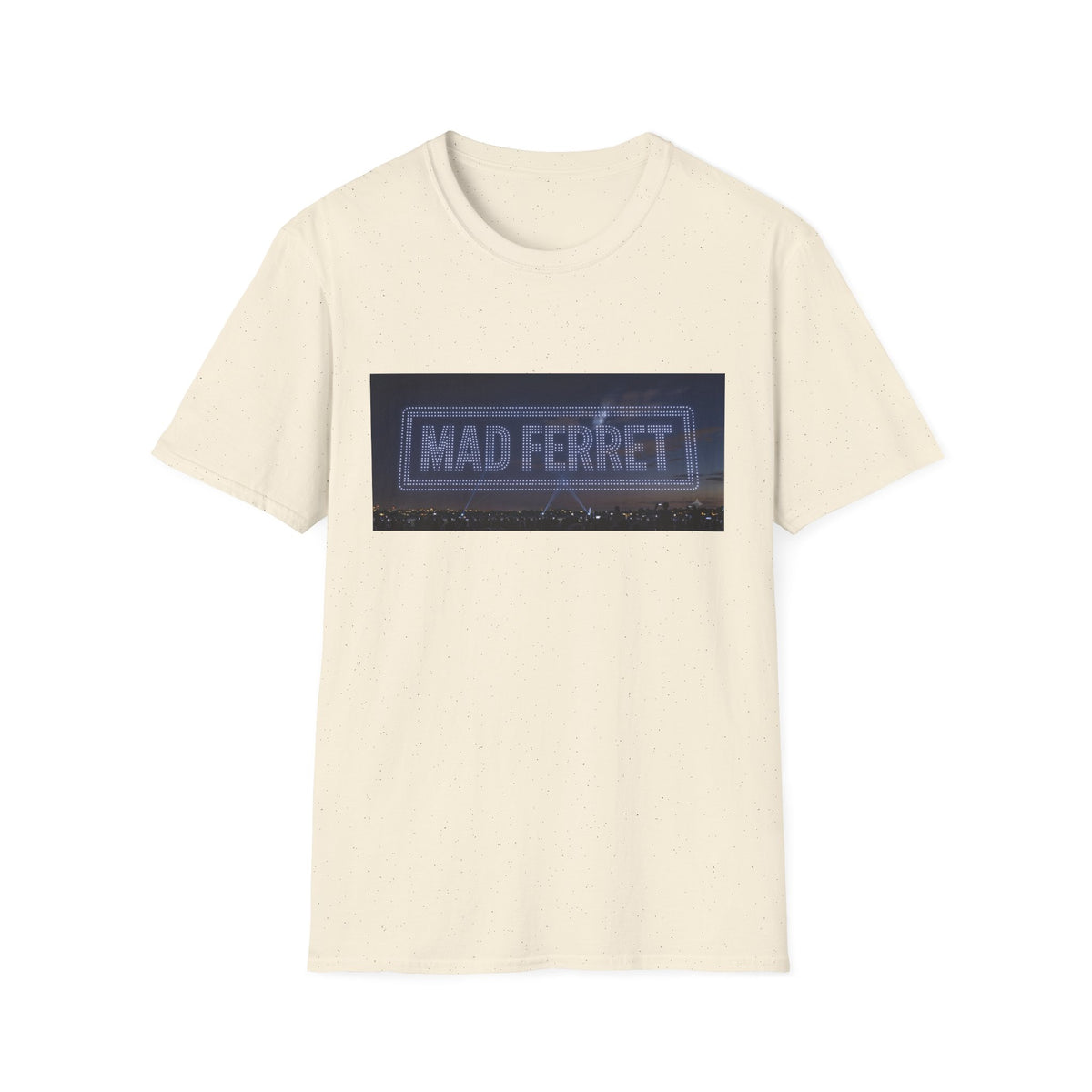 Mad Ferret Drone Logo Unisex Softstyle T-Shirt
