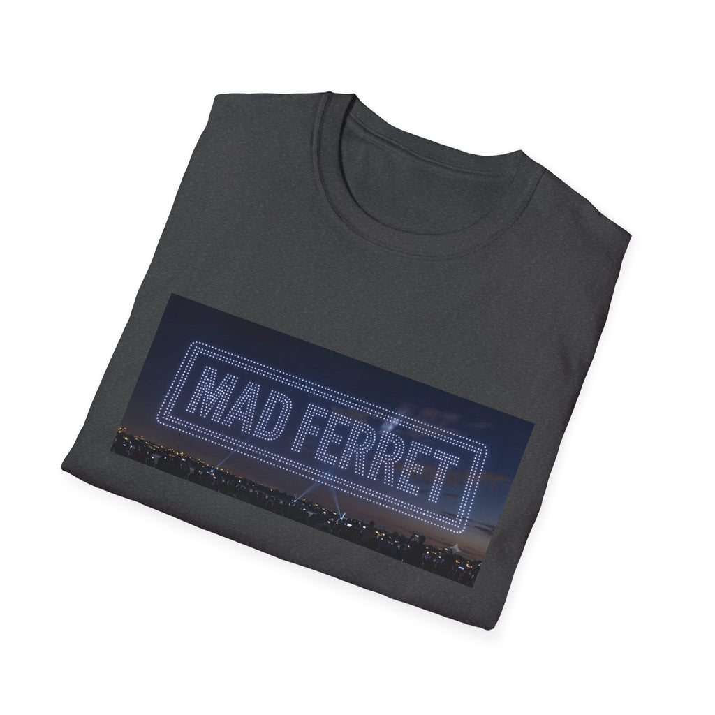 Mad Ferret Drone Logo Unisex Softstyle T-Shirt