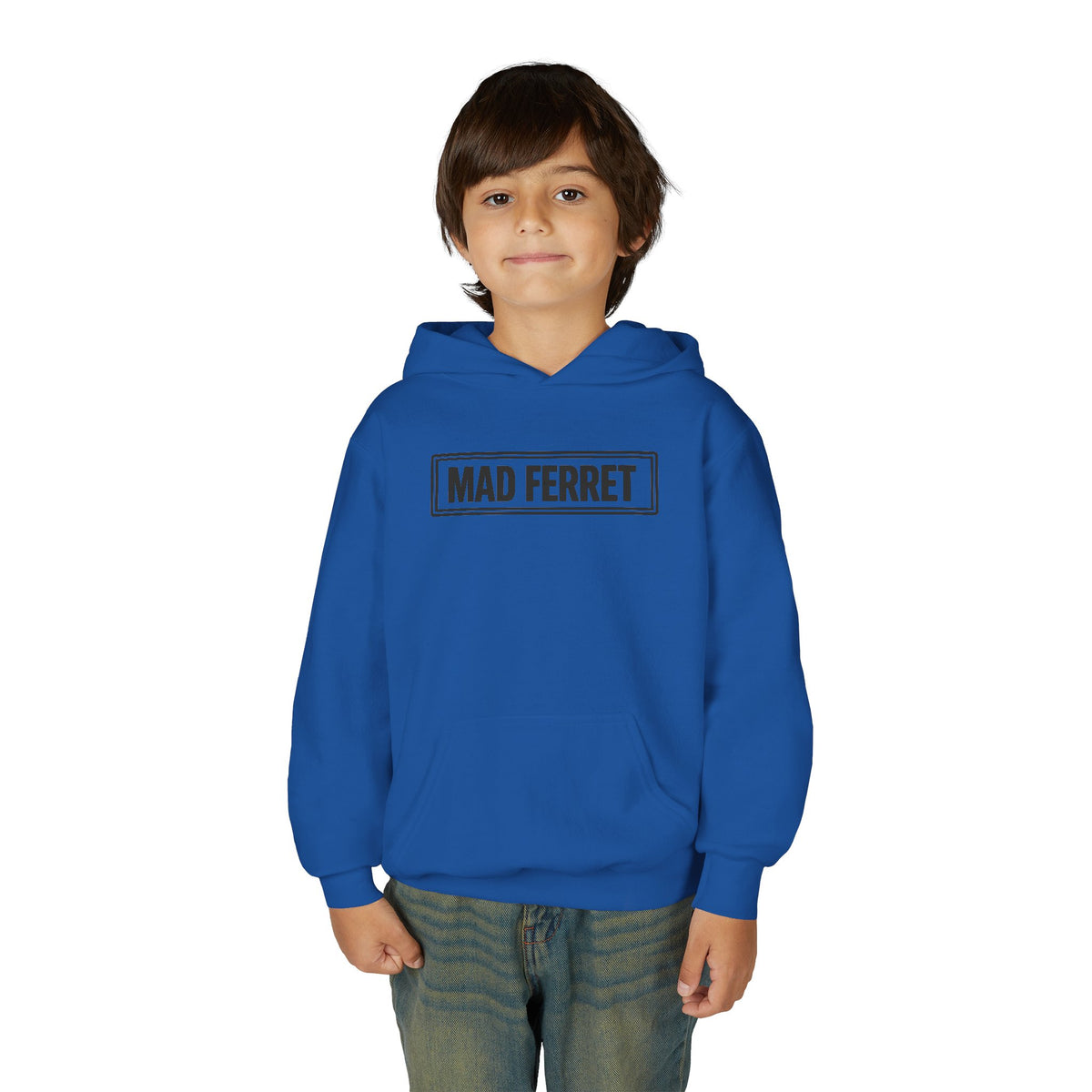 Mad Ferret Youth Heavy Blend Hooded Sweatshirt