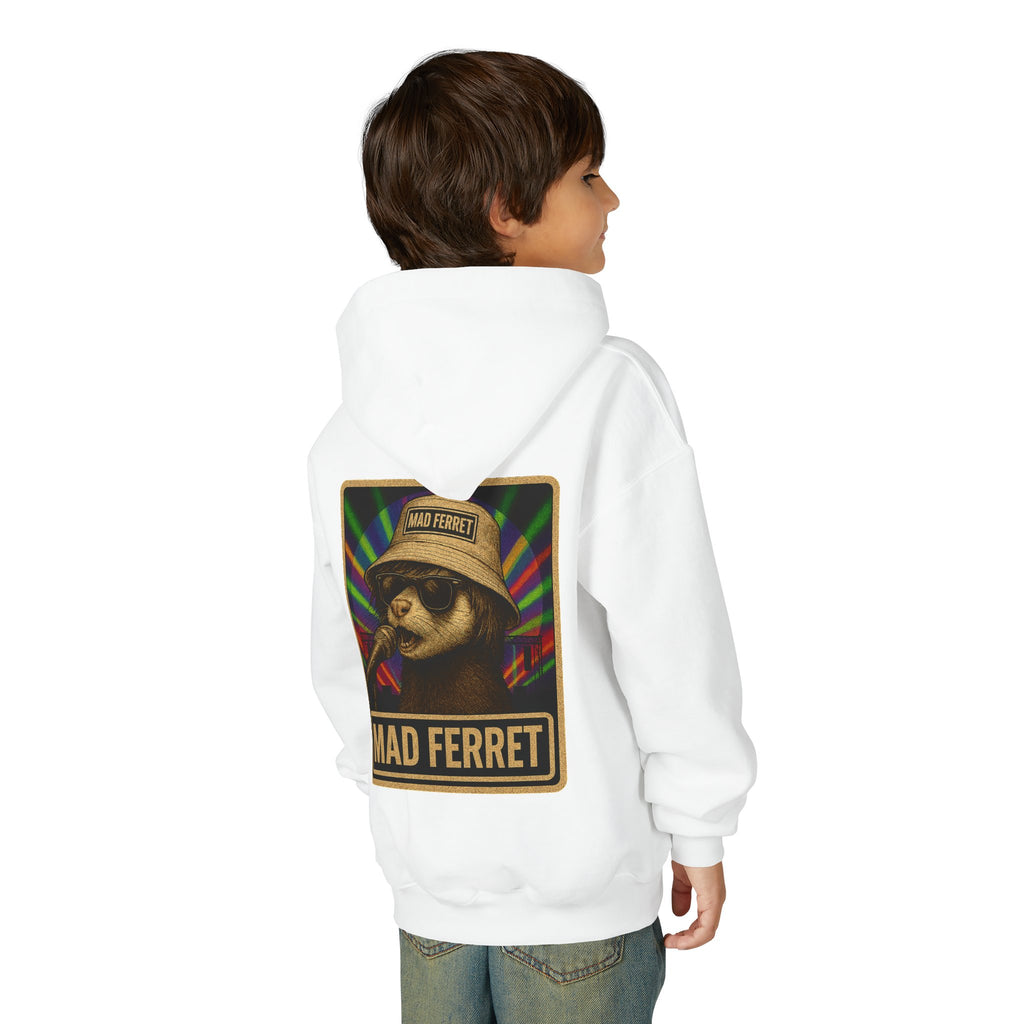 Mad Ferret Youth Heavy Blend Hooded Sweatshirt