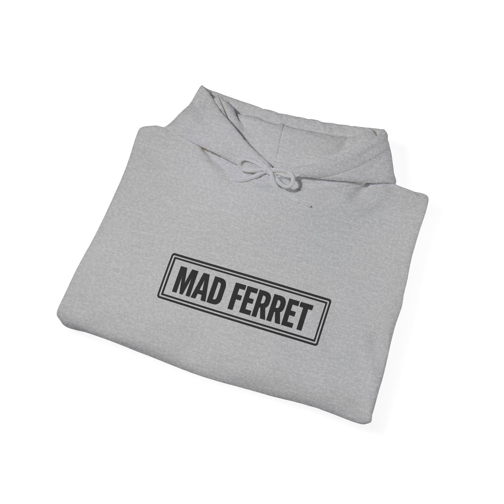 Mad Ferret Logo and Graphic Unisex Heavy Blend™ Hooded Sweatshirt