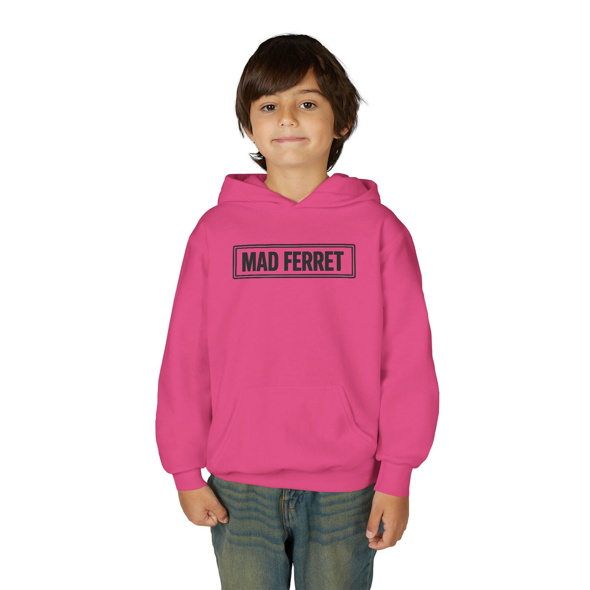 Mad Ferret Youth Heavy Blend Hooded Sweatshirt