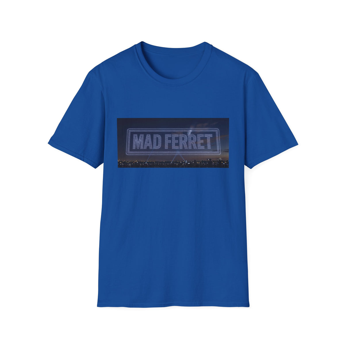 Mad Ferret Drone Logo Unisex Softstyle T-Shirt