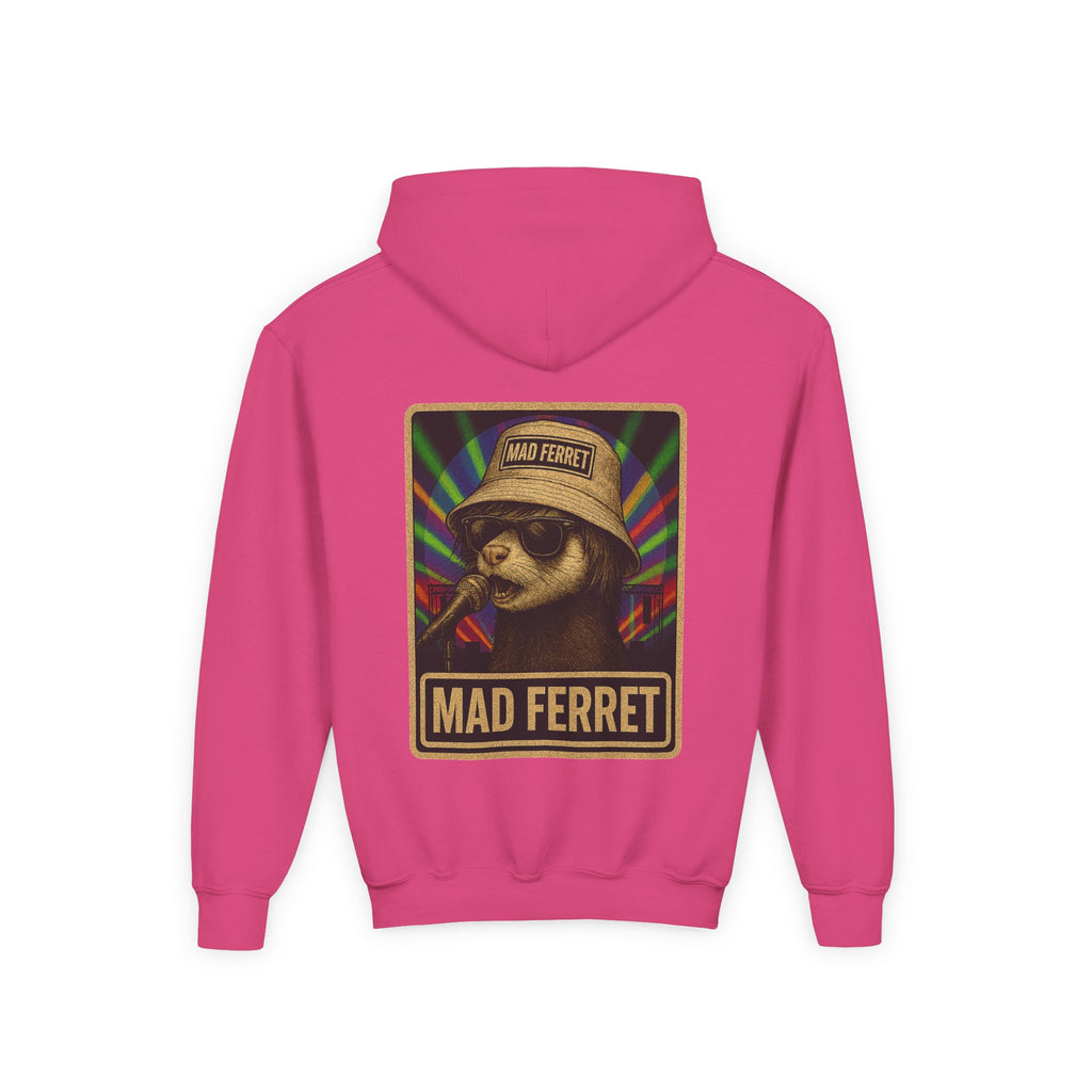 Mad Ferret Youth Heavy Blend Hooded Sweatshirt