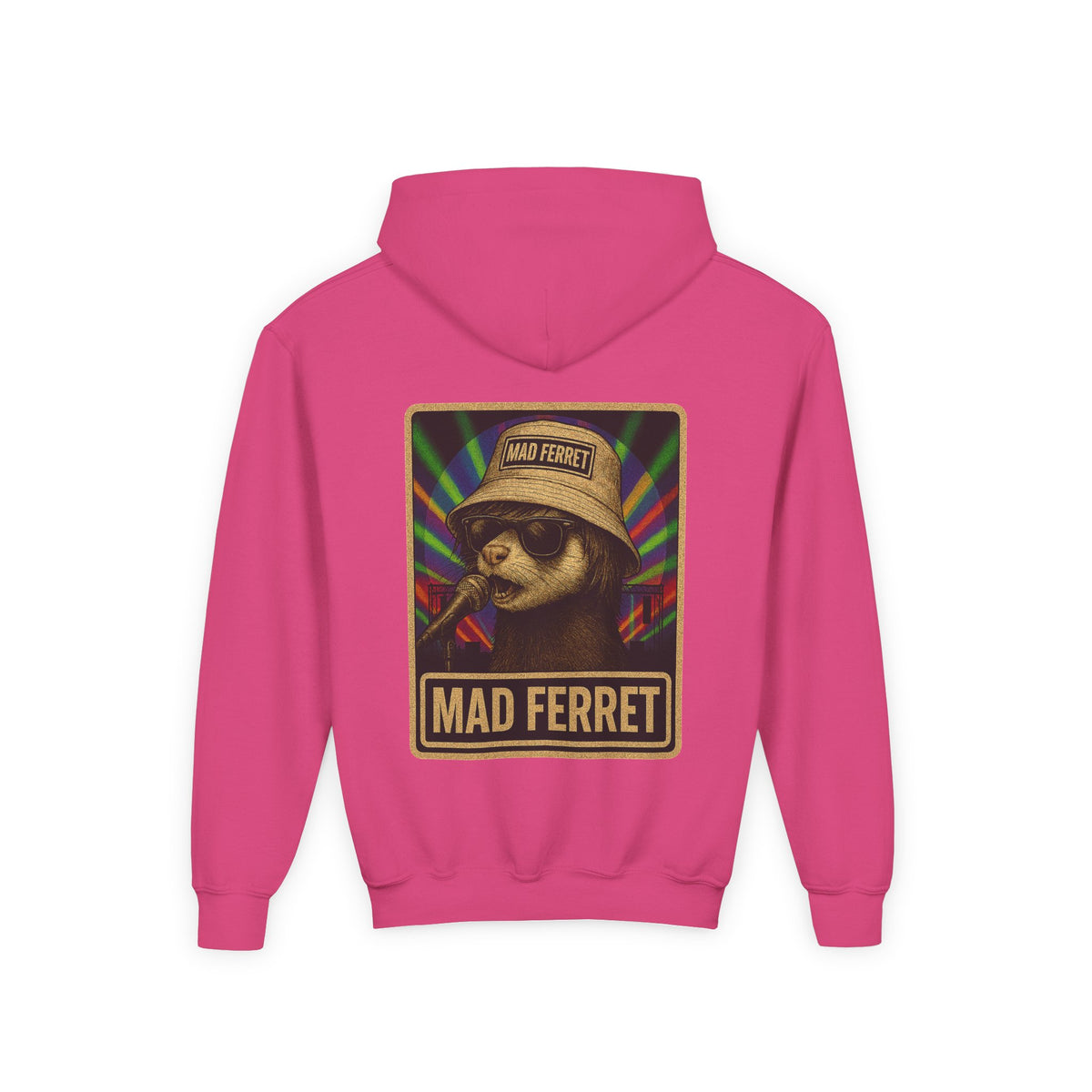 Mad Ferret Youth Heavy Blend Hooded Sweatshirt