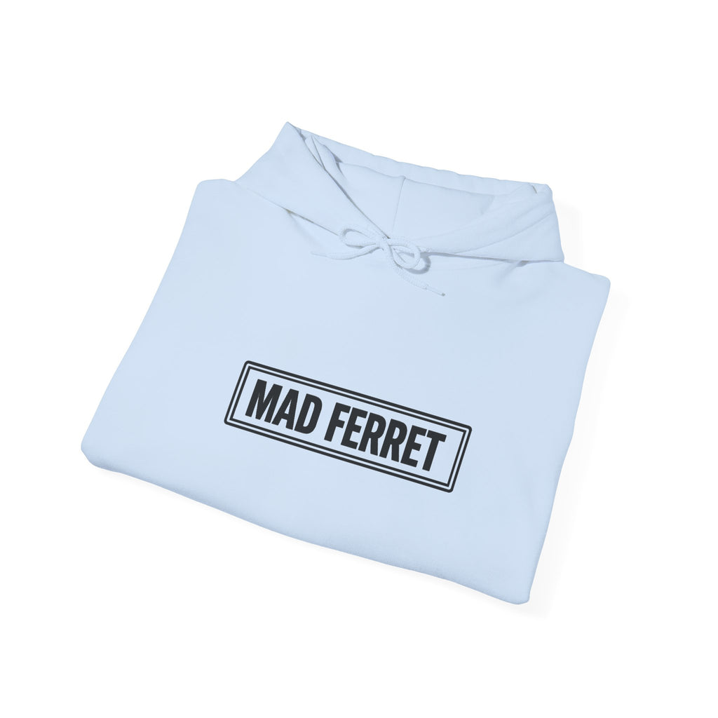 Mad Ferret Logo and Graphic Unisex Heavy Blend™ Hooded Sweatshirt
