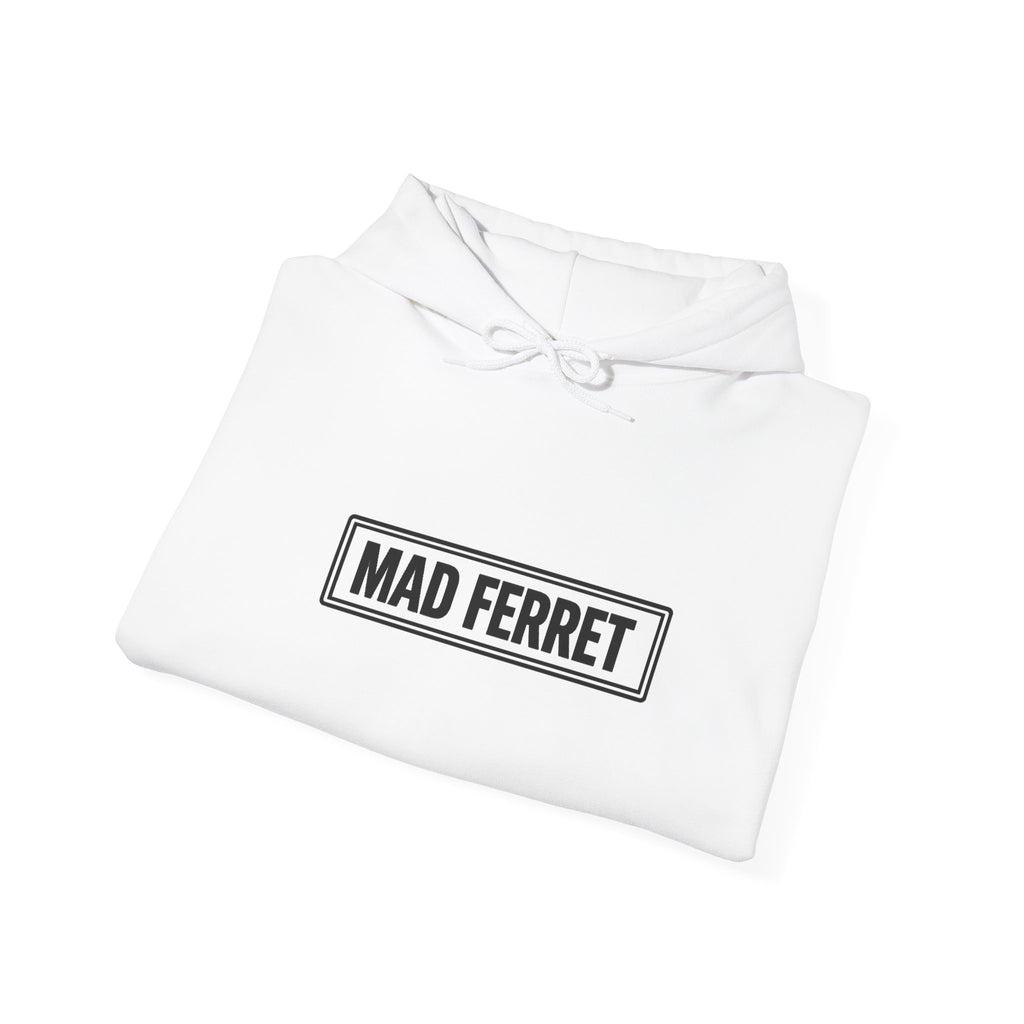 Mad Ferret Logo and Graphic Unisex Heavy Blend™ Hooded Sweatshirt