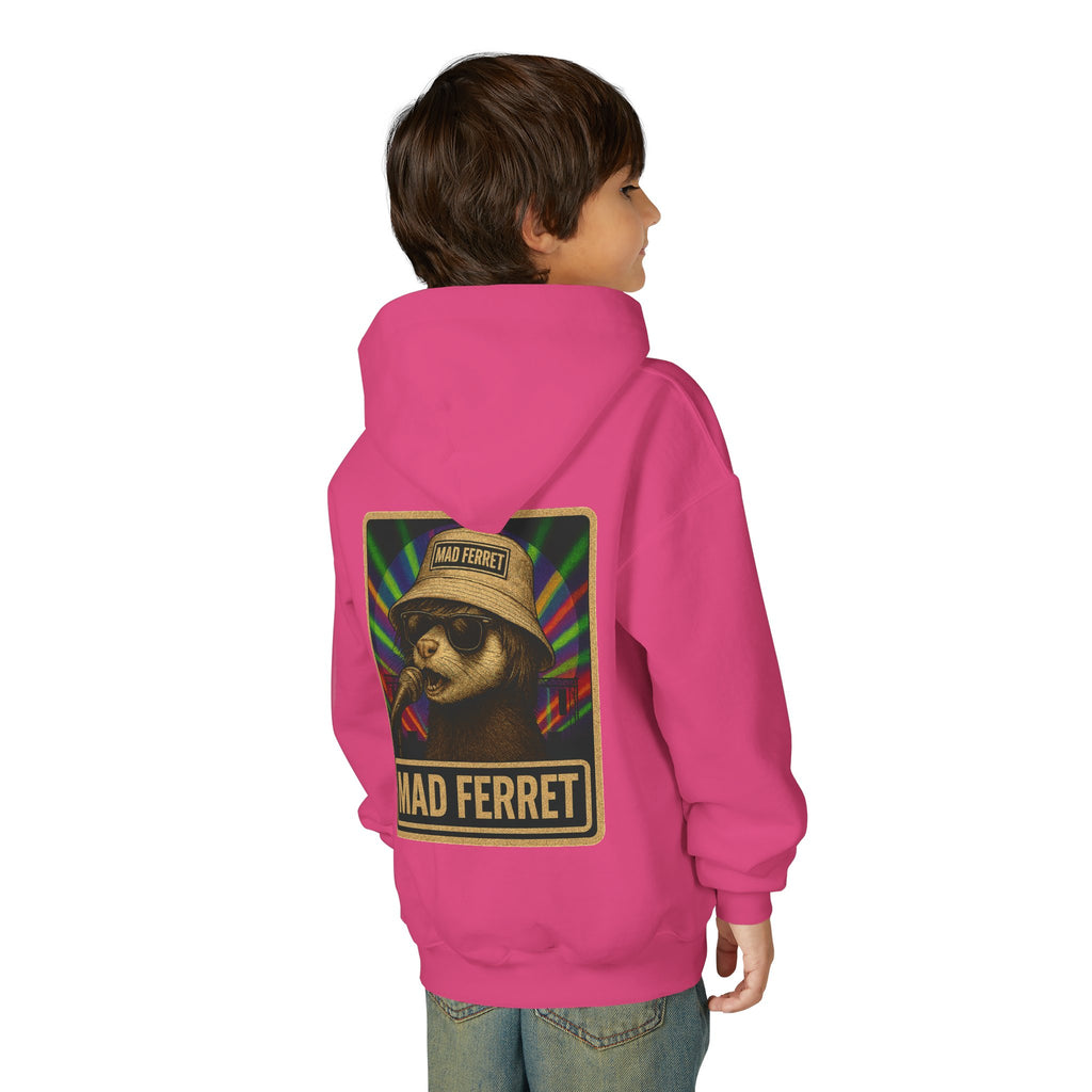 Mad Ferret Youth Heavy Blend Hooded Sweatshirt