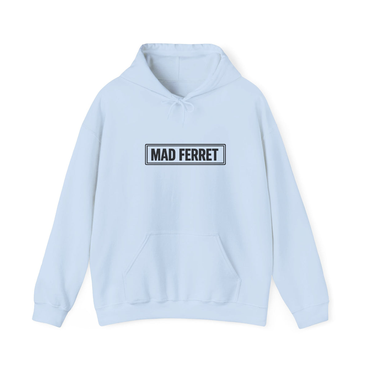 Mad Ferret Logo and Graphic Unisex Heavy Blend™ Hooded Sweatshirt