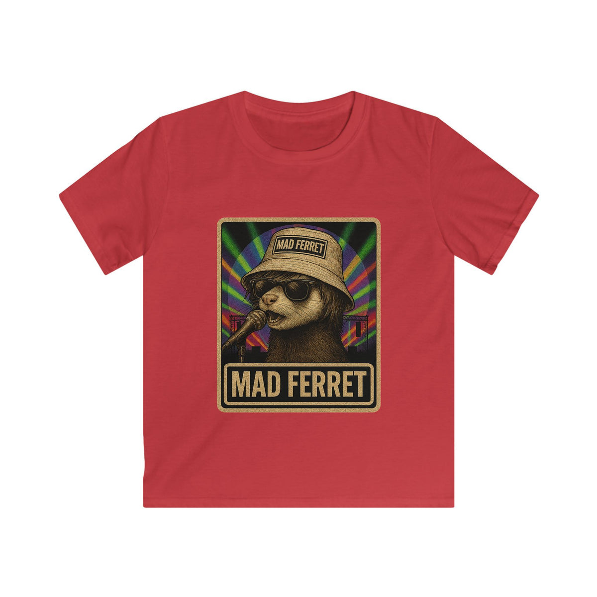 Mad Ferret Graphic Kids Softstyle Tee
