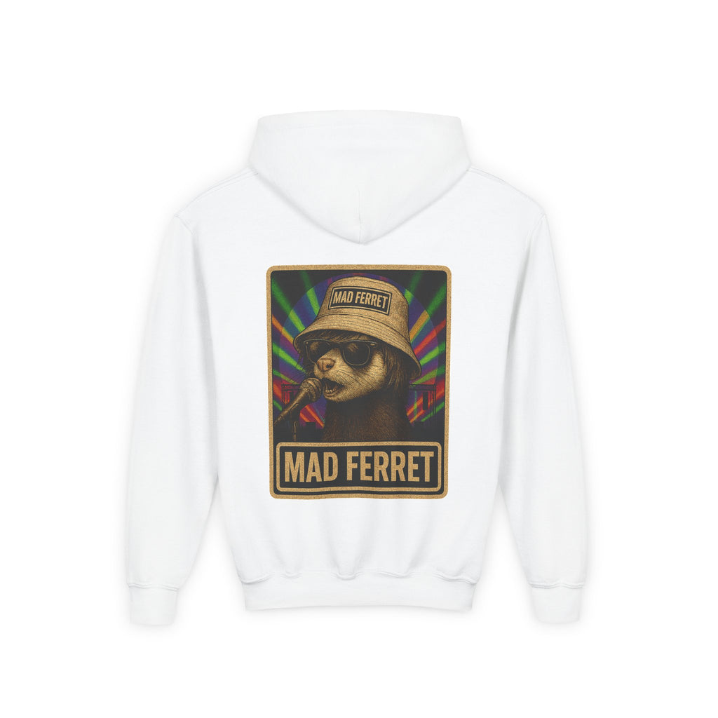 Mad Ferret Youth Heavy Blend Hooded Sweatshirt