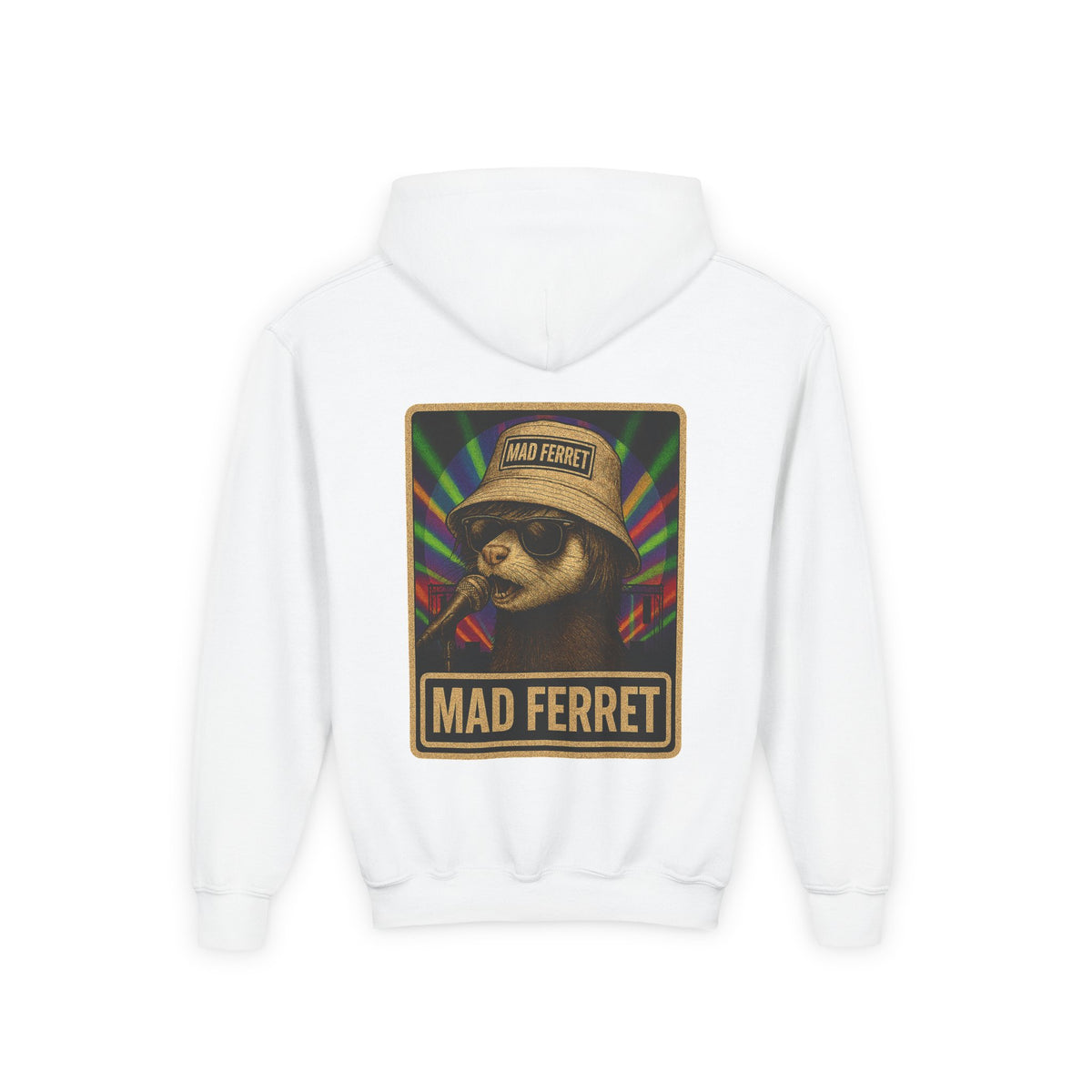 Mad Ferret Youth Heavy Blend Hooded Sweatshirt