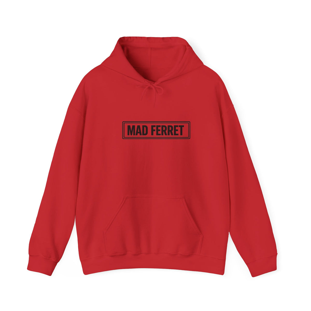 Mad Ferret Logo and Graphic Unisex Heavy Blend™ Hooded Sweatshirt