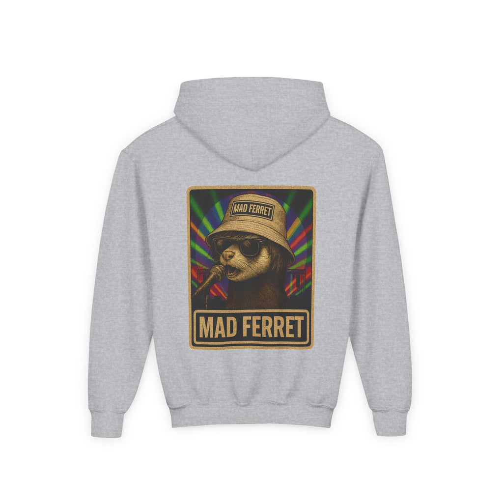 Mad Ferret Youth Heavy Blend Hooded Sweatshirt