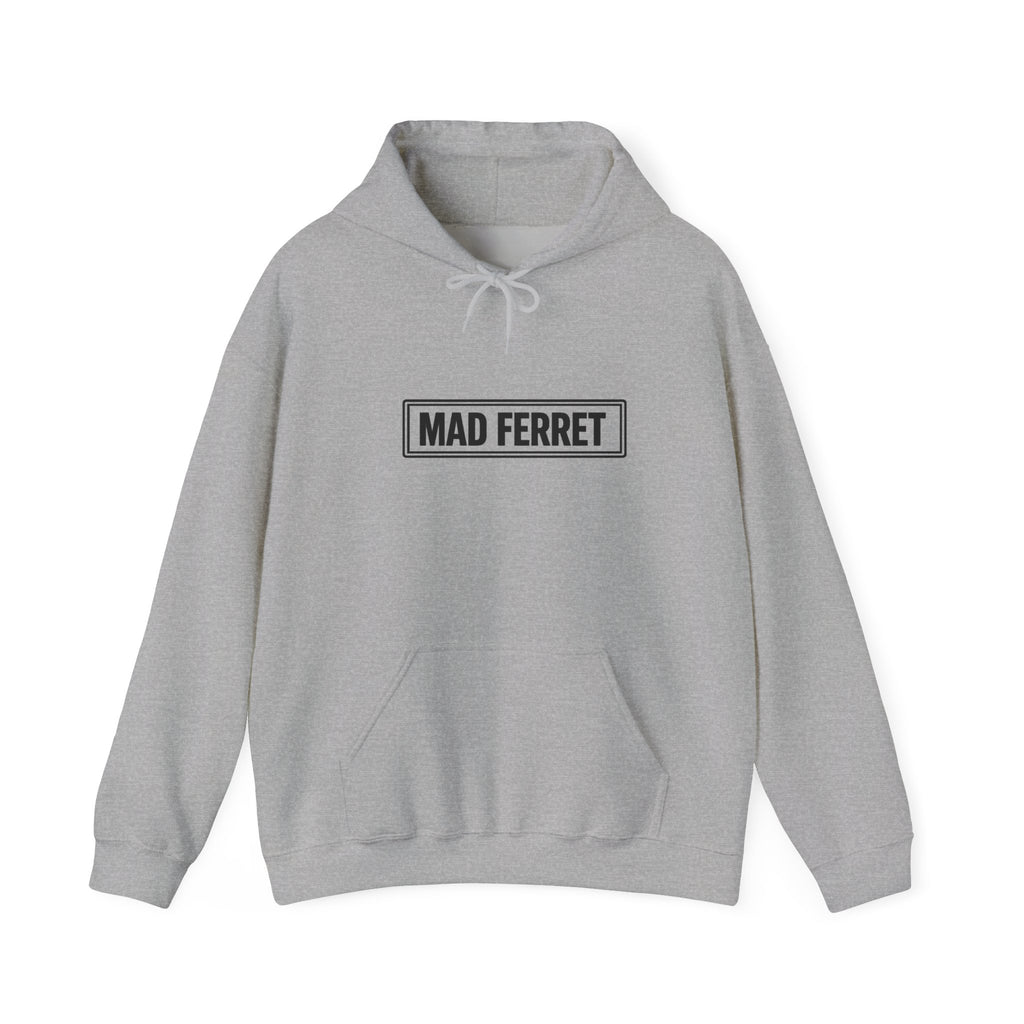 Mad Ferret Logo and Graphic Unisex Heavy Blend™ Hooded Sweatshirt