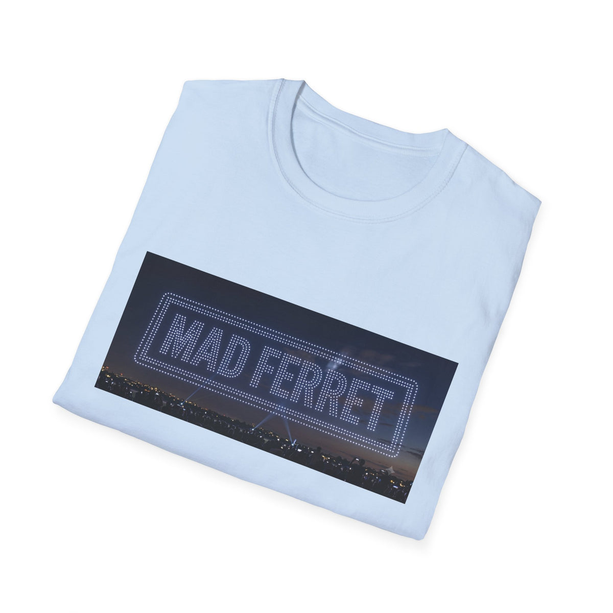 Mad Ferret Drone Logo Unisex Softstyle T-Shirt