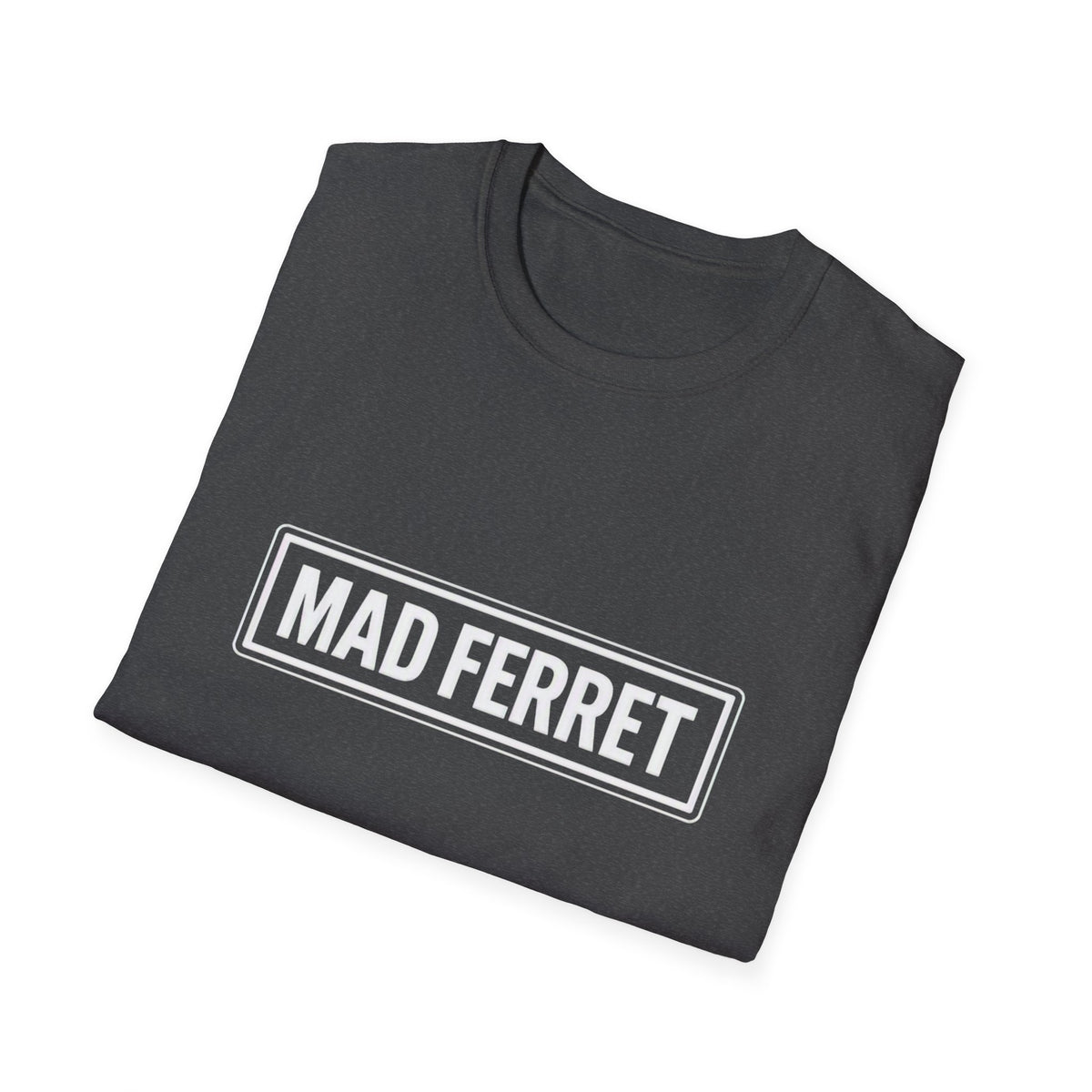 Mad Ferret White Logo Unisex Softstyle T-Shirt