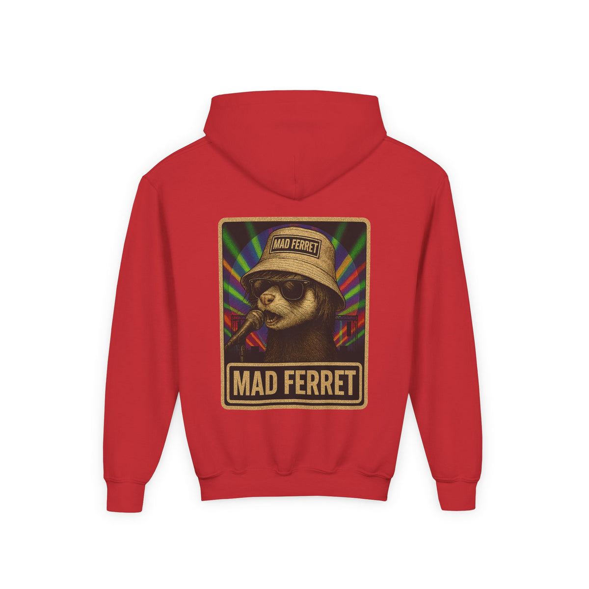 Mad Ferret Youth Heavy Blend Hooded Sweatshirt