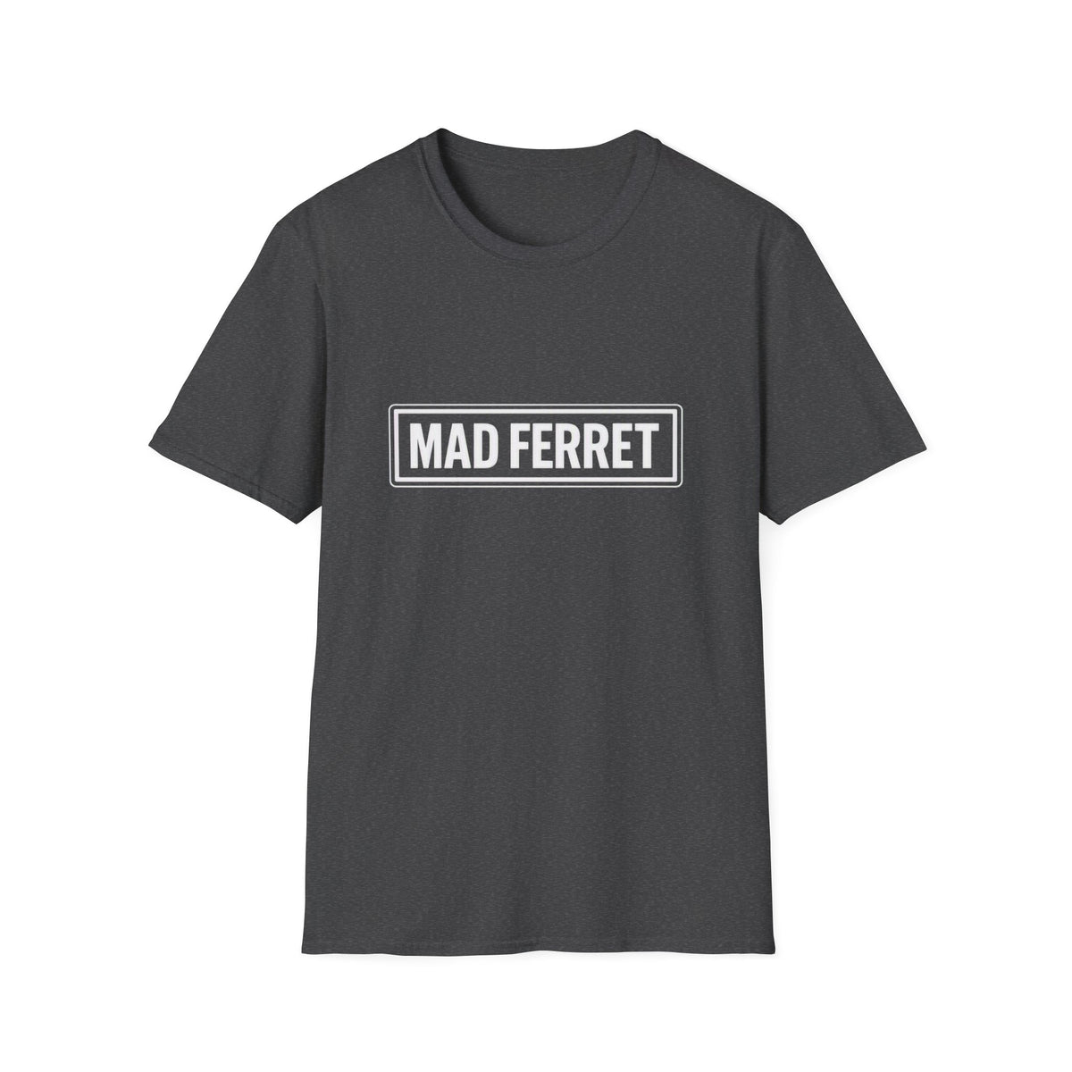 Mad Ferret White Logo Unisex Softstyle T-Shirt