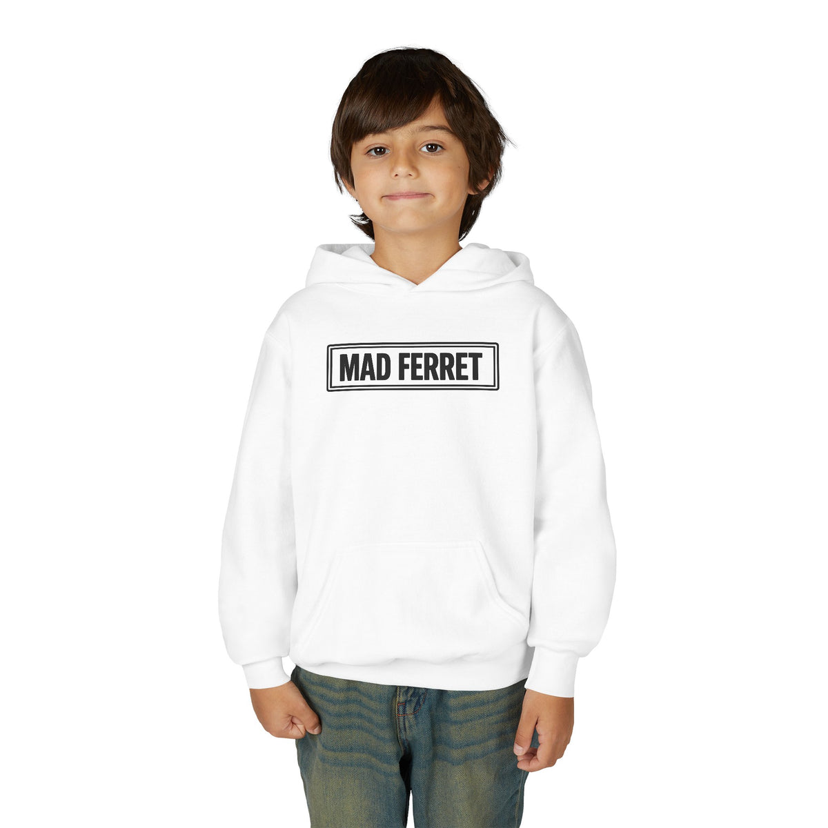 Mad Ferret Youth Heavy Blend Hooded Sweatshirt