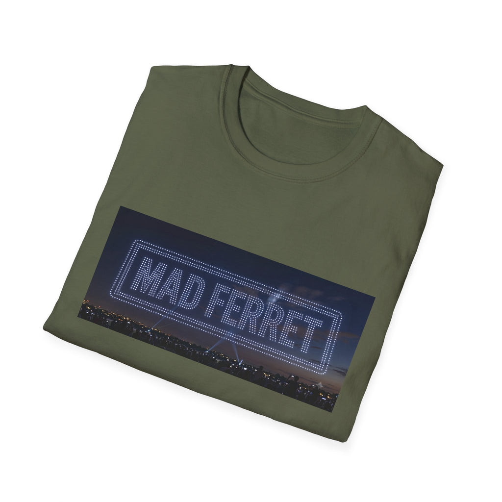 Mad Ferret Drone Logo Unisex Softstyle T-Shirt