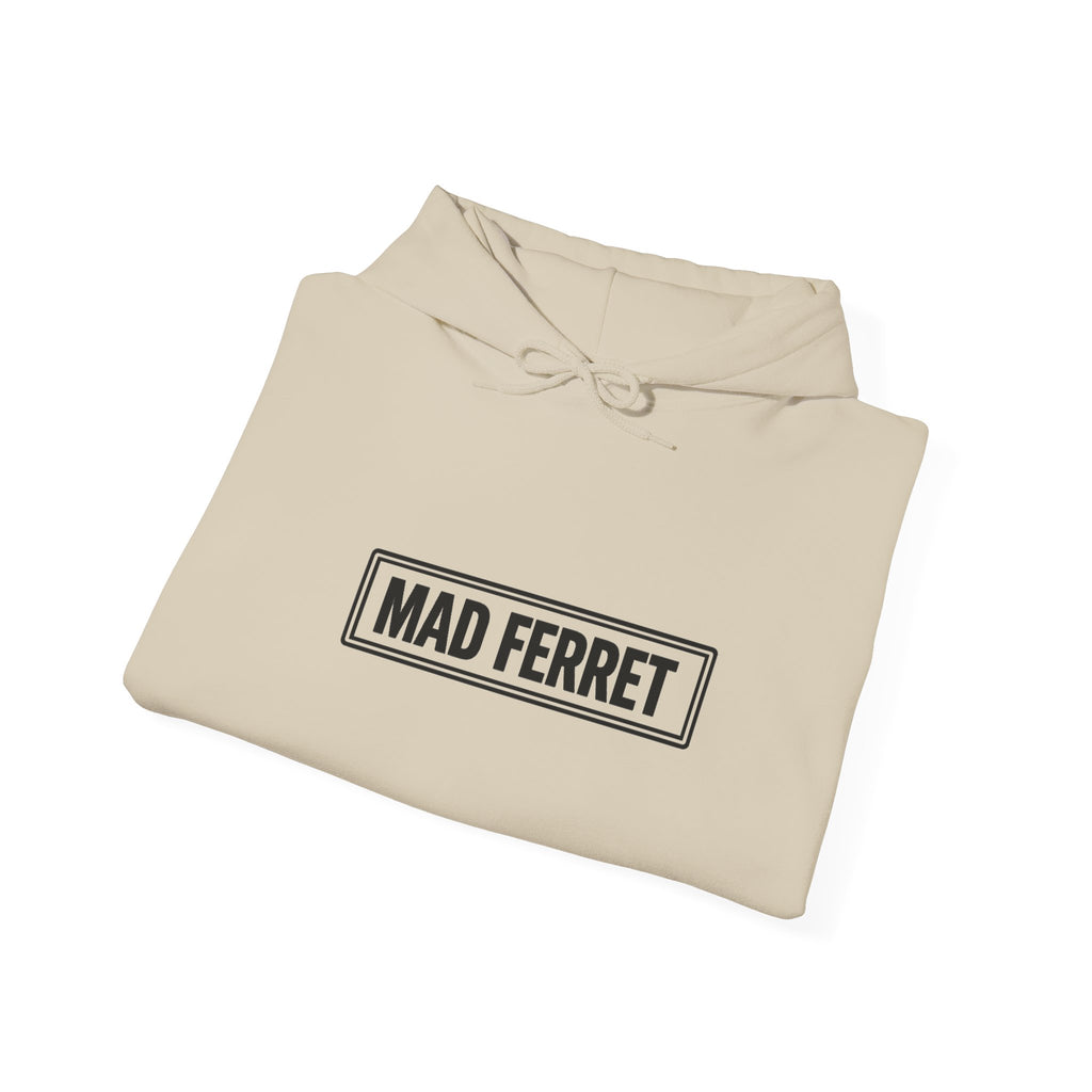 Mad Ferret Logo and Graphic Unisex Heavy Blend™ Hooded Sweatshirt