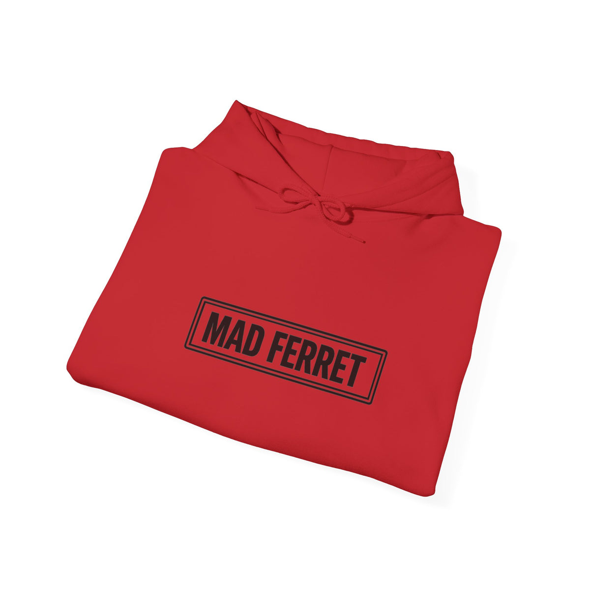 Mad Ferret Logo and Graphic Unisex Heavy Blend™ Hooded Sweatshirt