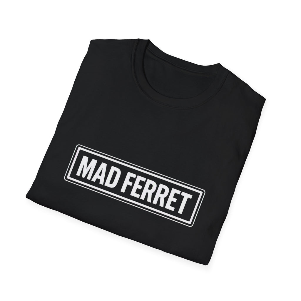 Mad Ferret White Logo Unisex Softstyle T-Shirt