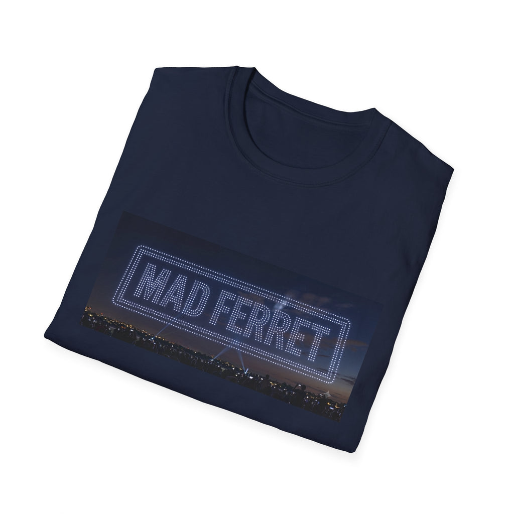 Mad Ferret Drone Logo Unisex Softstyle T-Shirt