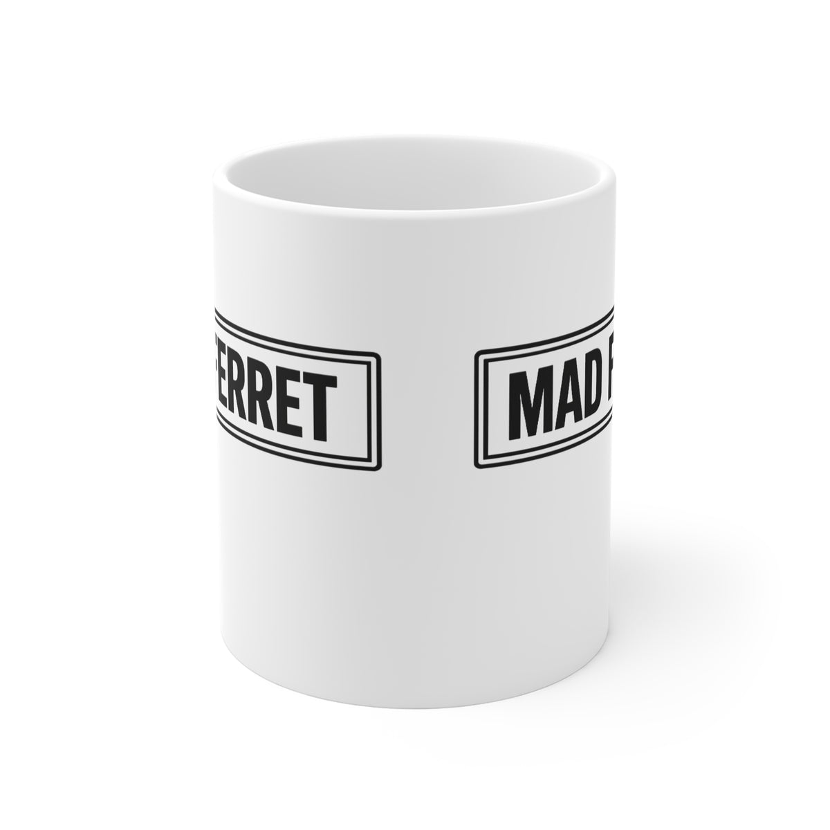 Mad Ferret Logo 11oz White Mug