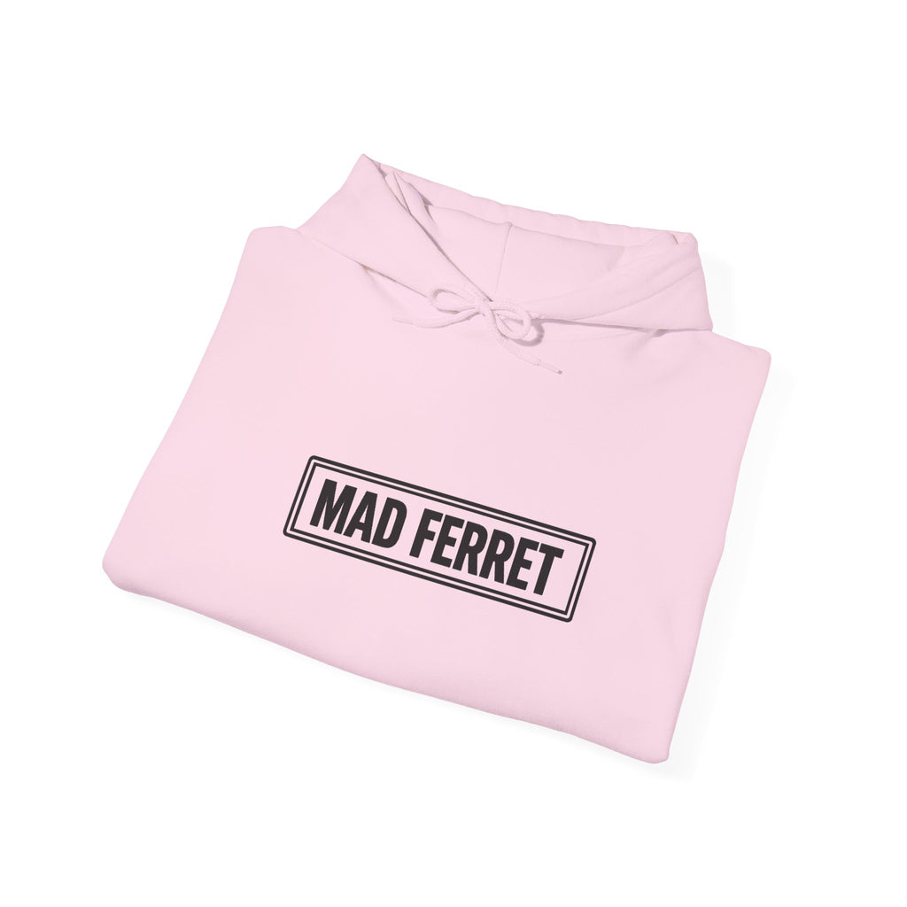 Mad Ferret Logo and Graphic Unisex Heavy Blend™ Hooded Sweatshirt